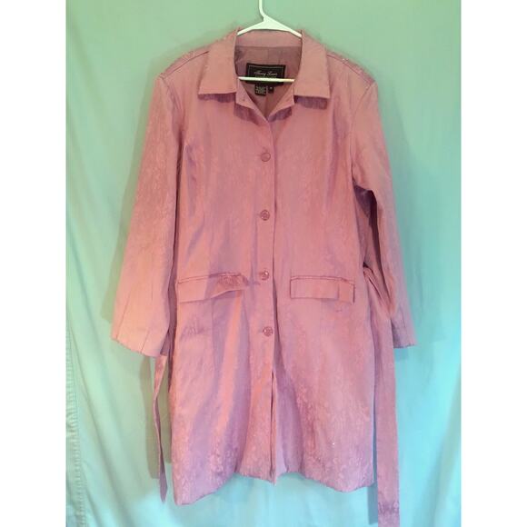 Terry Lewis Classic Luxuries Pink Med-long Coat - Picture 5 of 7